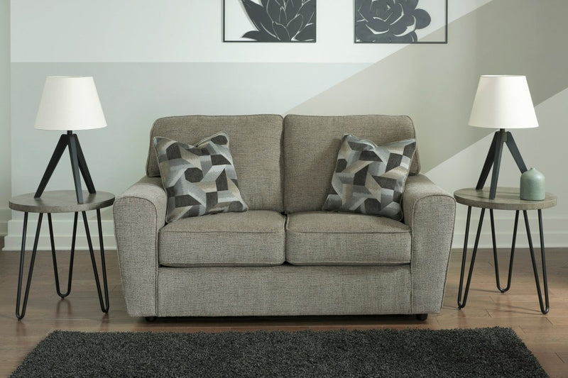 Cascilla Pewter Loveseat - WCC Furniture & Mattress Center Lafayette & Lake Charles