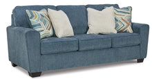 Load image into Gallery viewer, Cashton Blue Sofa &amp; Loveseat
