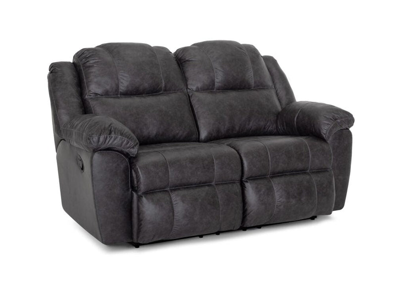 Castello Shadow Rocking Reclining Loveseat - WCC Furniture & Mattress Center Lafayette & Lake Charles