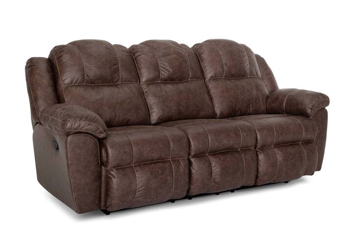 Castello Walnut Reclining Sofa - WCC Furniture & Mattress Center Lafayette & Lake Charles