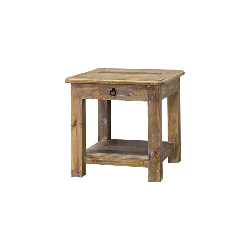 Chastain Country Harvest 1 Drawer End Table - WCC Furniture & Mattress Center Lafayette & Lake Charles