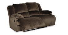 Load image into Gallery viewer, Clonmel Chocolate Reclining Loveseat
