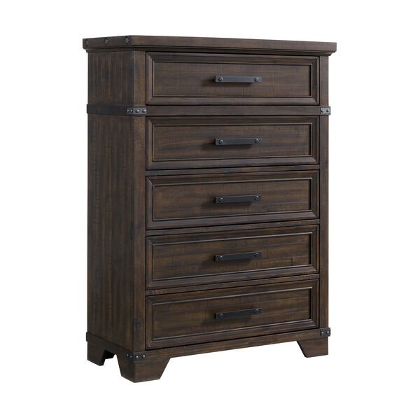 Colorado City Charcoal 5 Drawer Chest - WCC Furniture & Mattress Center Lafayette & Lake Charles