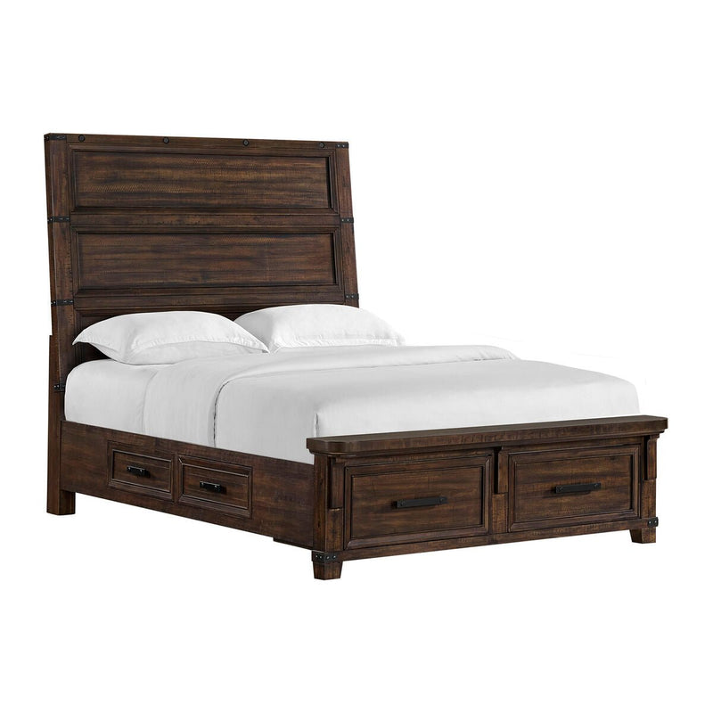 Colorado City Charcoal Storage Panel Bed - WCC Furniture & Mattress Center Lafayette & Lake Charles