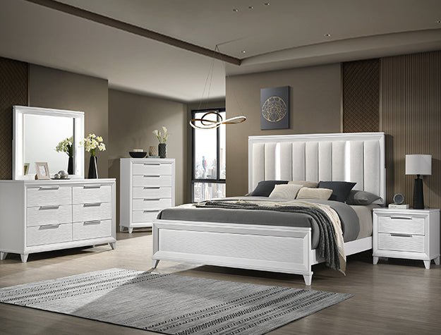 Cressida Bed, Dresser & Mirror - WCC Furniture & Mattress Center Lafayette & Lake Charles