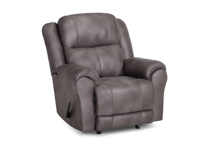 Croft Colt Smoke Recliner - WCC Furniture & Mattress Center Lafayette & Lake Charles
