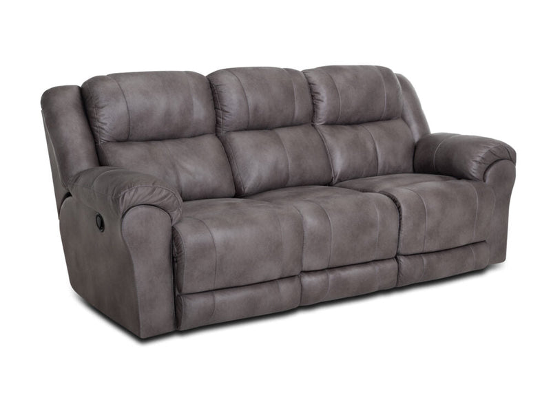 Croft Colt Smoke Reclining Sofa - WCC Furniture & Mattress Center Lafayette & Lake Charles