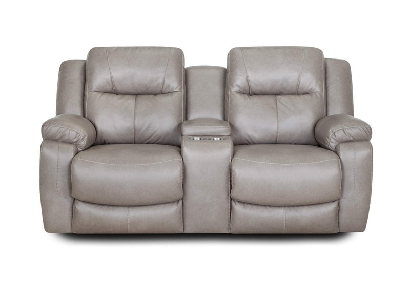 Culver Rogue Sterling Power Reclining Loveseat w/ Console - WCC Furniture & Mattress Center Lafayette & Lake Charles