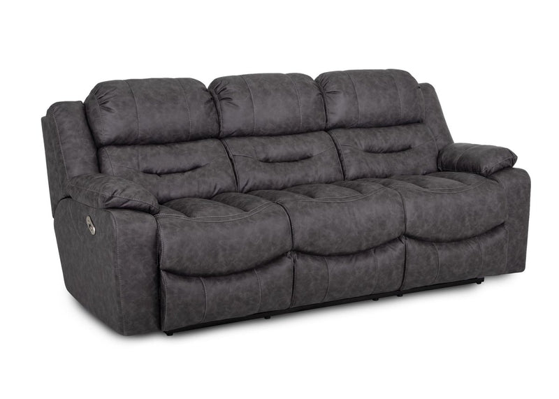 Decker Easter Slate Reclining Sofa - WCC Furniture & Mattress Center Lafayette & Lake Charles