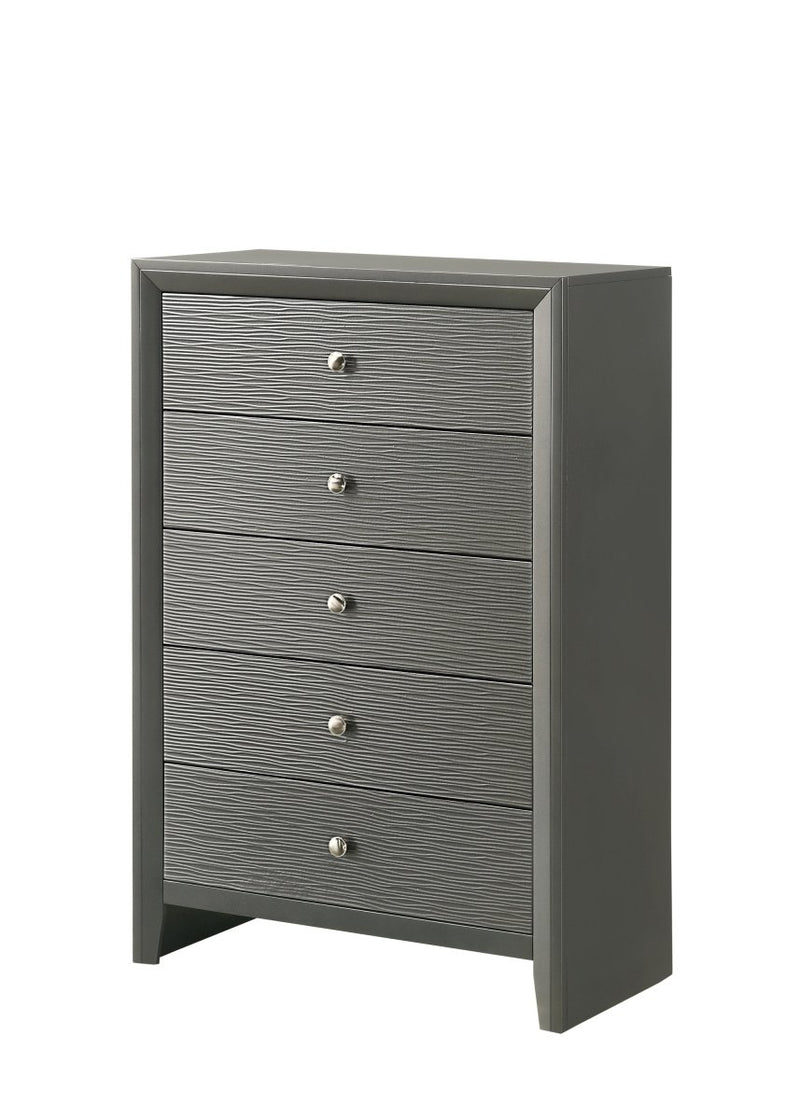Denker Gunmetal Chest - WCC Furniture & Mattress Center Lafayette & Lake Charles