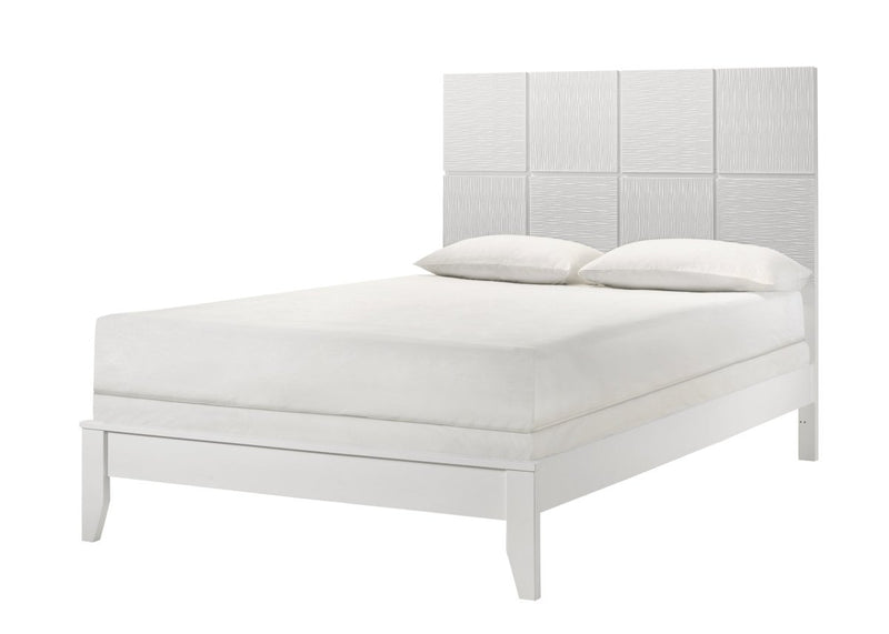 Denker White Bed - WCC Furniture & Mattress Center Lafayette & Lake Charles
