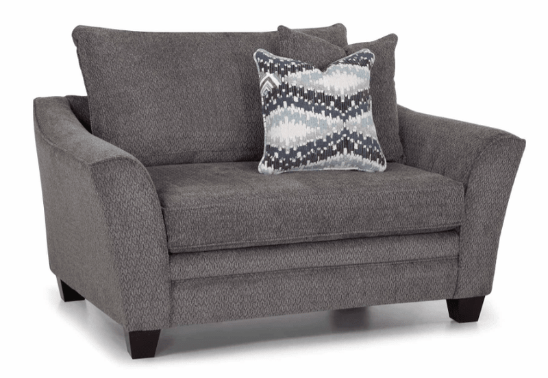 Eastbrook Shasta Charcoal Chair & a Half - WCC Furniture & Mattress Center Lafayette & Lake Charles