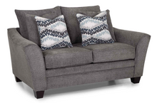 Load image into Gallery viewer, Eastbrook Shasta Charcoal Loveseat
