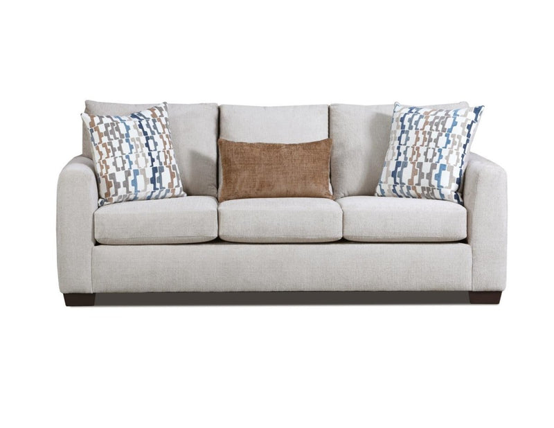 Franz Parchment Sofa - WCC Furniture & Mattress Center Lafayette & Lake Charles