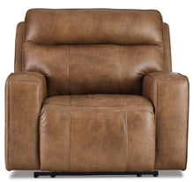 Load image into Gallery viewer, Game Plan Caramel Oversized Power Recliner
