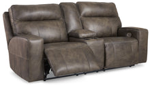Load image into Gallery viewer, Game Plan Concrete Power Reclining Loveseat
