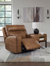 Load image into Gallery viewer, Game Plan Caramel Oversized Power Recliner
