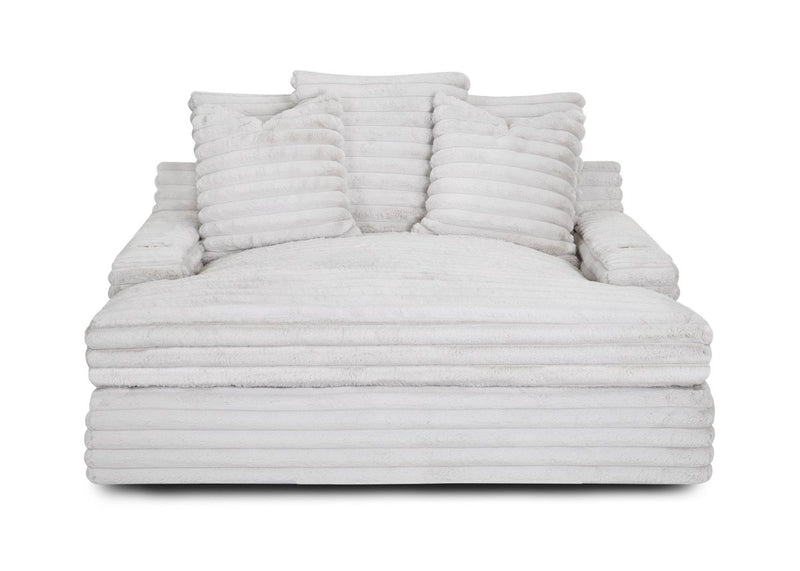Grand Theatre Cloud Dove Chaise Lounger - WCC Furniture & Mattress Center Lafayette & Lake Charles