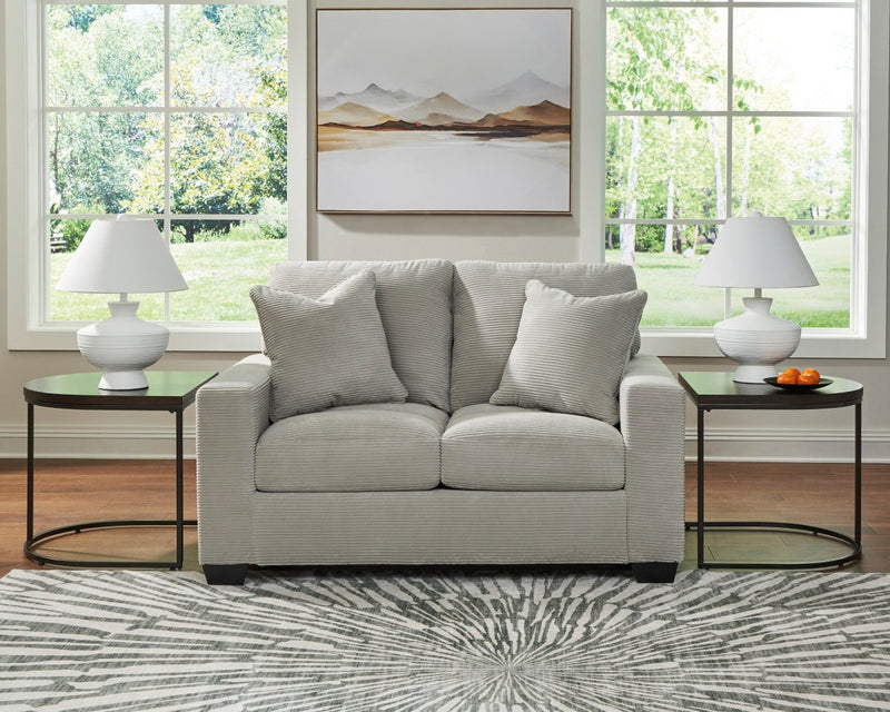 Greenbriar Smoke Loveseat - WCC Furniture & Mattress Center Lafayette & Lake Charles