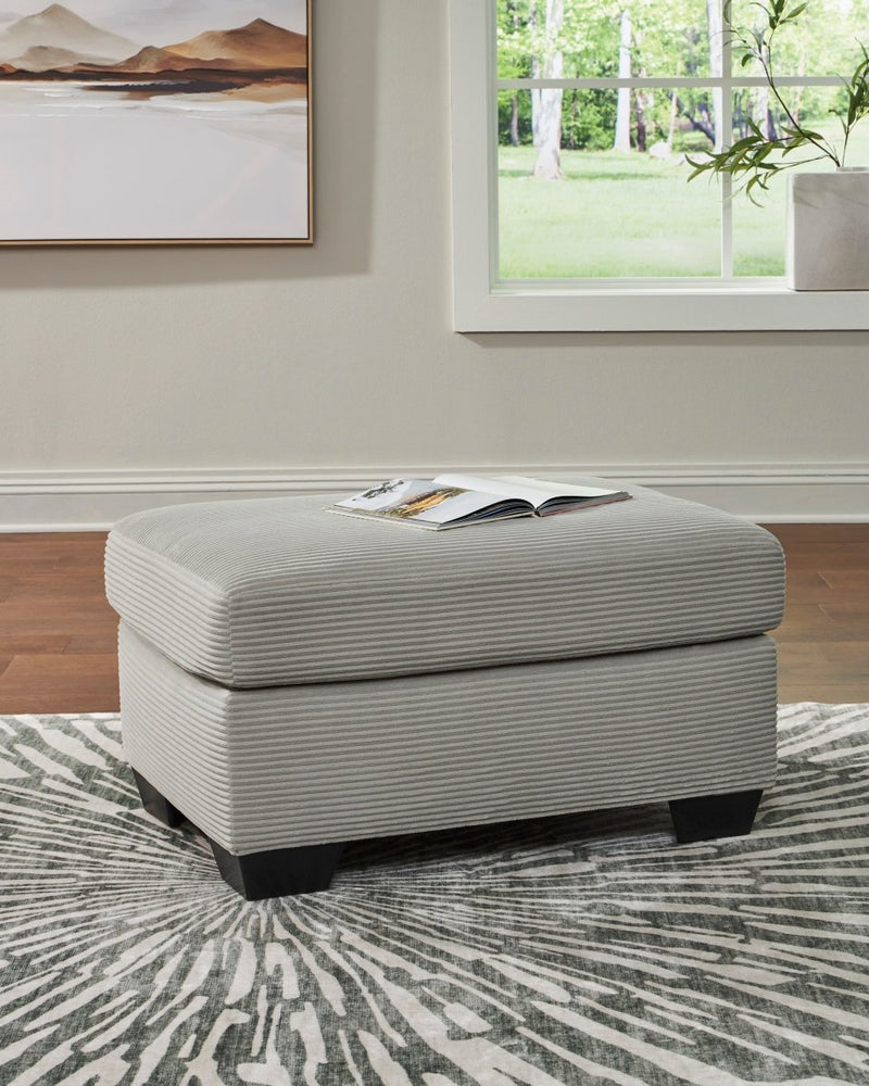 Greenbriar Smoke Ottoman - WCC Furniture & Mattress Center Lafayette & Lake Charles