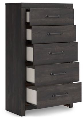 Hollivern Dark Grey Chest – WCC Furniture & Mattress Center