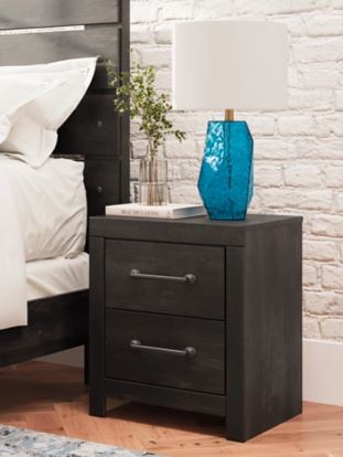 Hollivern Dark Grey Nightstand - WCC Furniture & Mattress Center Lafayette & Lake Charles