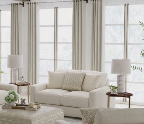 Hyde Park Porcelain Loveseat - WCC Furniture & Mattress Center Lafayette & Lake Charles