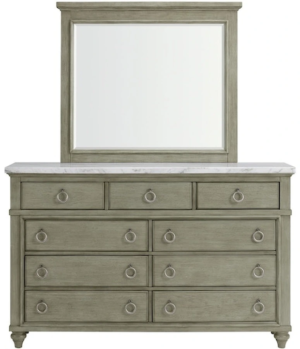 Kendari Dresser and Mirror