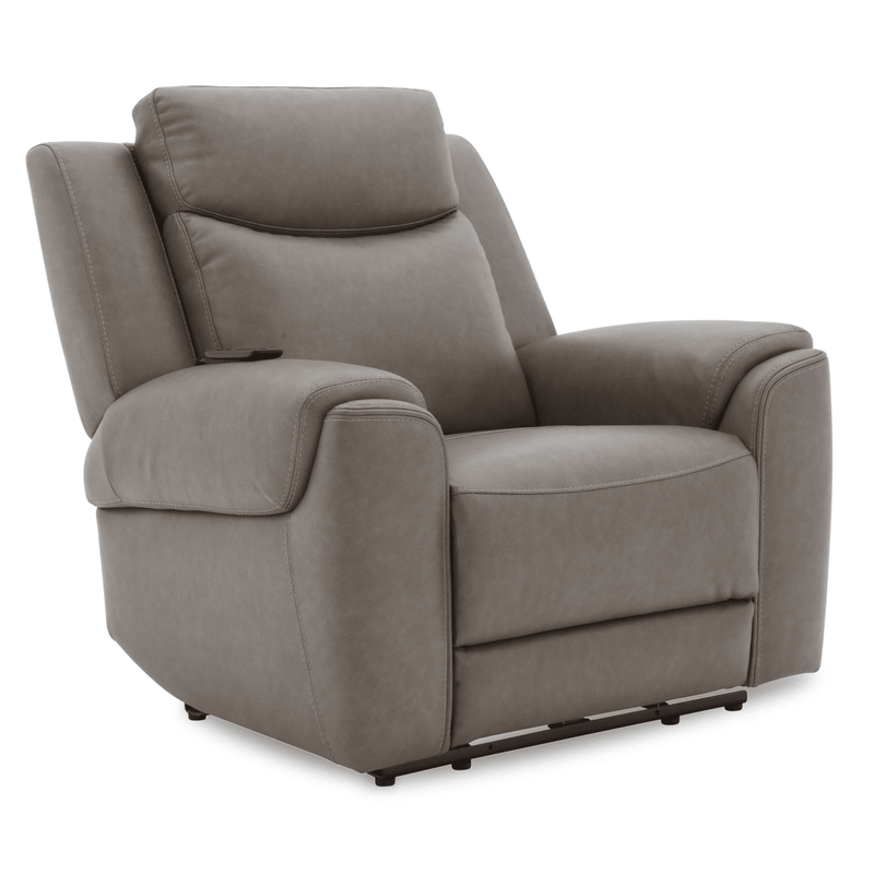 Imelda Dark Granite Power Zero Gravity Recliner with Heat & Massage - WCC Furniture & Mattress Center Lafayette & Lake Charles