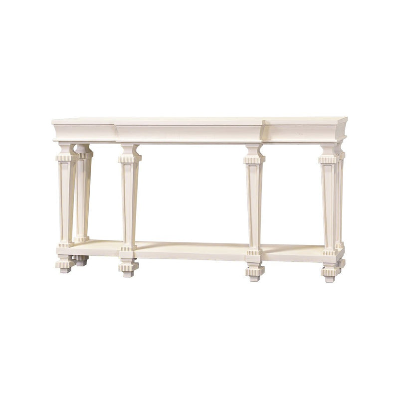 Jacob Creamy White Sofa Table - WCC Furniture & Mattress Center Lafayette & Lake Charles
