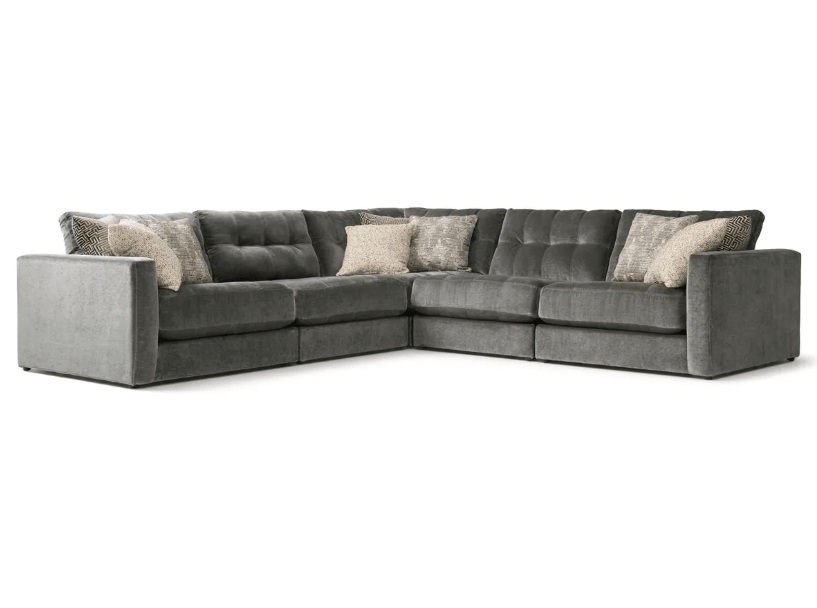 Kimpton Greystone Sectional - WCC Furniture & Mattress Center Lafayette & Lake Charles