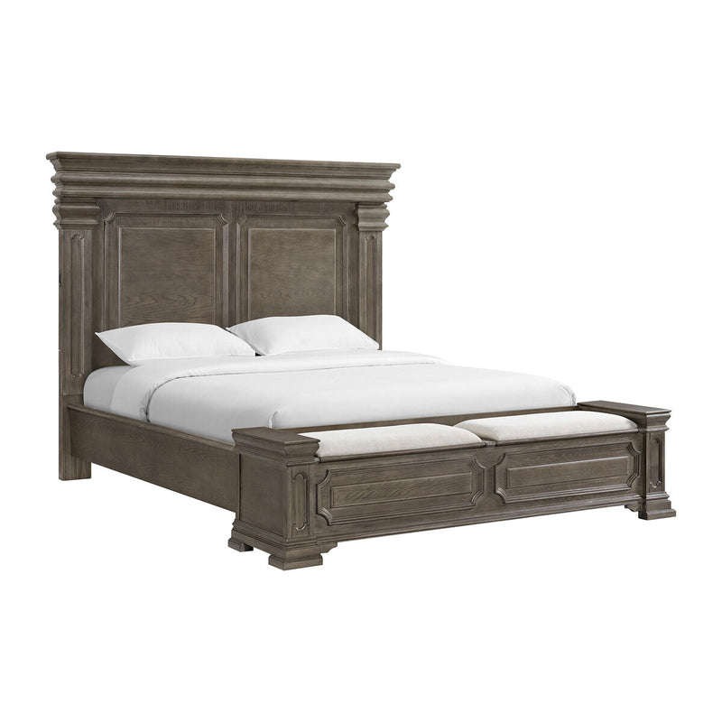 Kings Court Bed w/ Storage Bench - WCC Furniture & Mattress Center Lafayette & Lake Charles