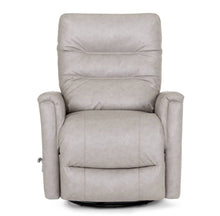Load image into Gallery viewer, Leo Jester Silver Swivel Glider Recliner
