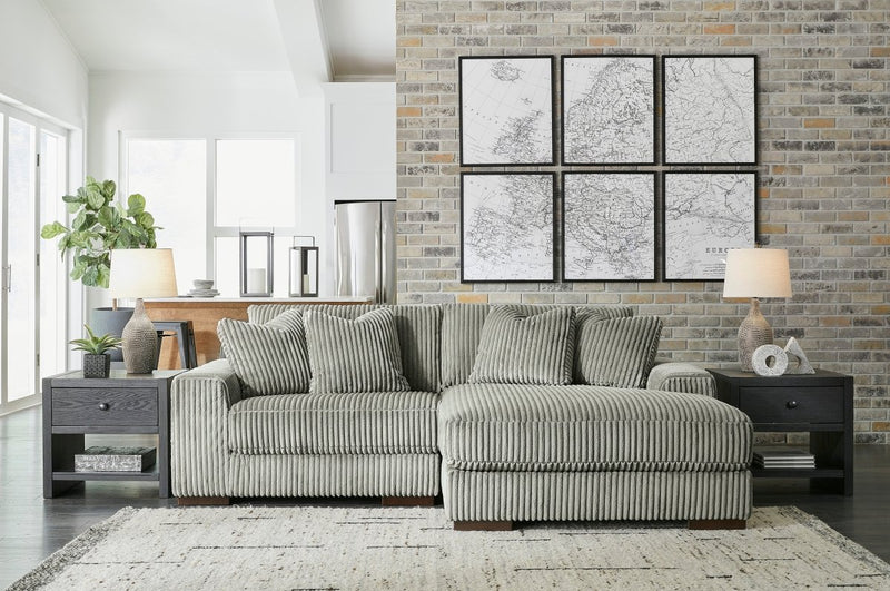 Lindyn Fog RAF Sofa Chaise - WCC Furniture & Mattress Center Lafayette & Lake Charles