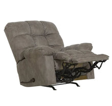 Load image into Gallery viewer, Machado Charcoal Rocker Recliner with Extended Footrest
