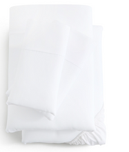 Load image into Gallery viewer, Brushed Microfiber White Sheet Set
