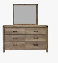 Load image into Gallery viewer, Matteo King Upholstered Bed, Dresser &amp; Mirror
