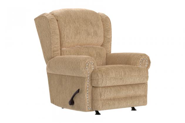 Monarch Sand Rocker Recliner - WCC Furniture & Mattress Center Lafayette & Lake Charles
