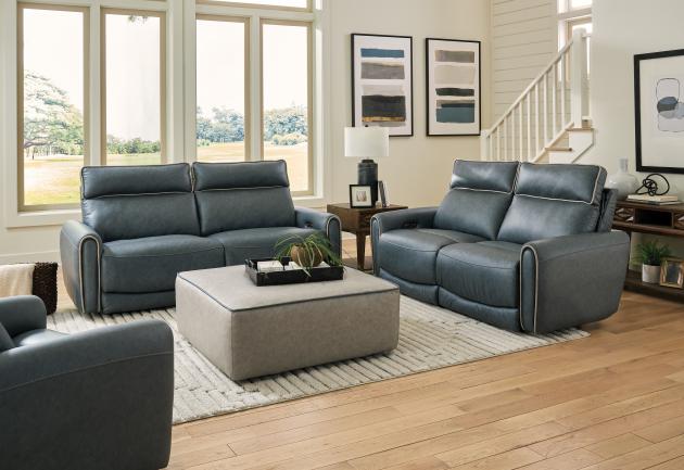 Nico Twilight Power Reclining Loveseat - WCC Furniture & Mattress Center Lafayette & Lake Charles