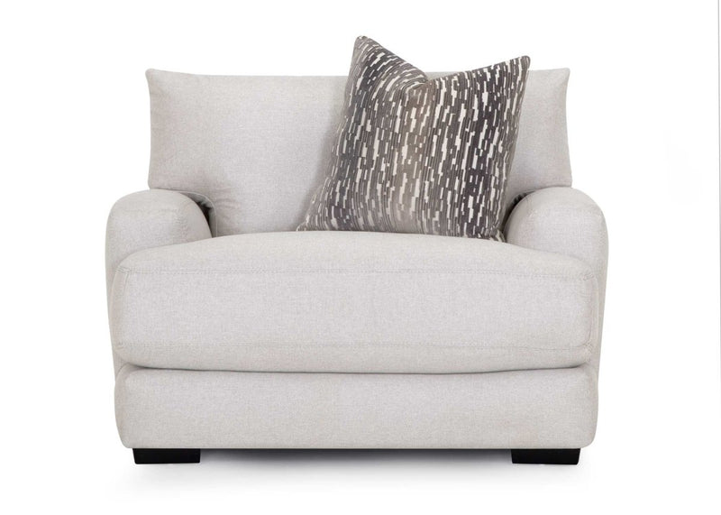 Oslo Linen Chair and a Half - WCC Furniture & Mattress Center Lafayette & Lake Charles