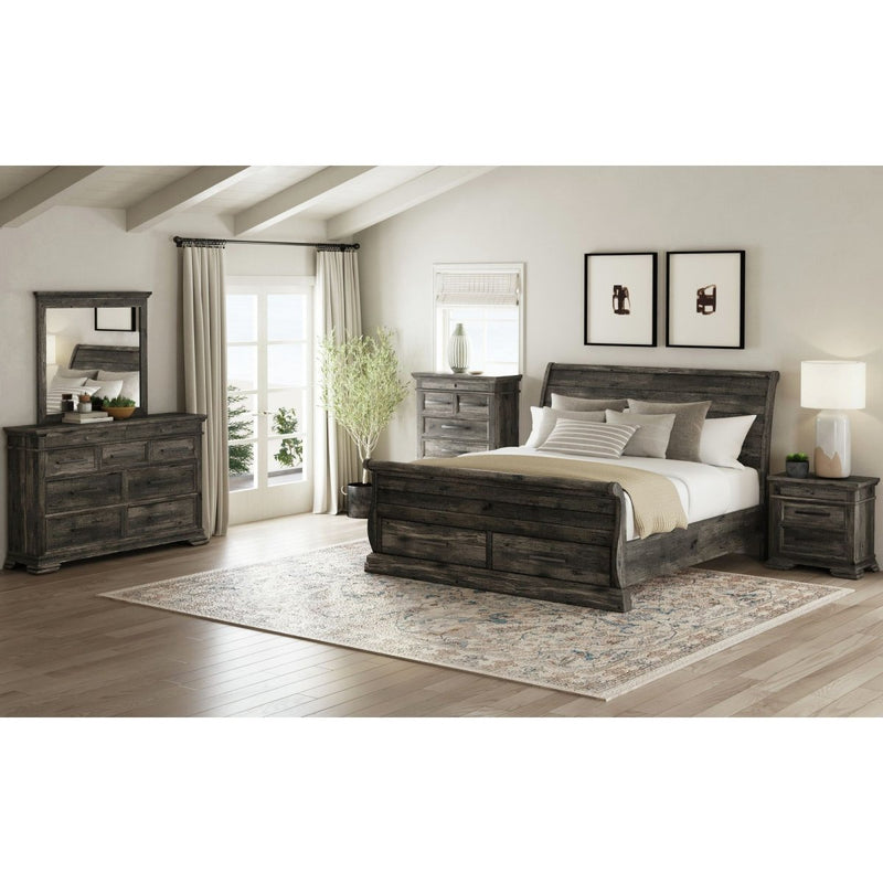Park Ridge Sleigh Bed - WCC Furniture & Mattress Center Lafayette & Lake Charles