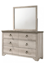 Load image into Gallery viewer, Patterson Twin Panel Bed, Dresser &amp; Mirror
