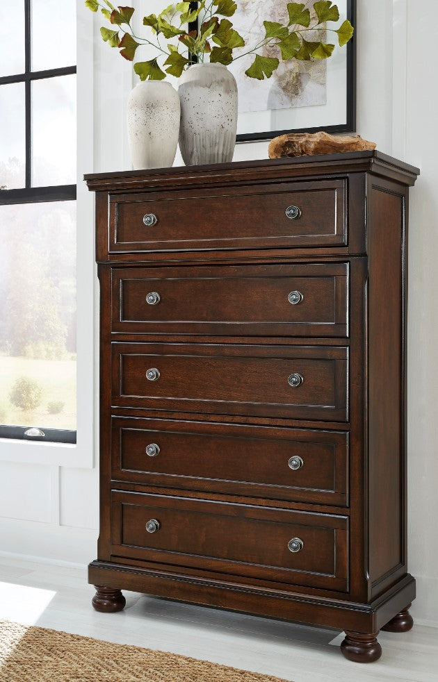 Porter Rustic Brown Chest