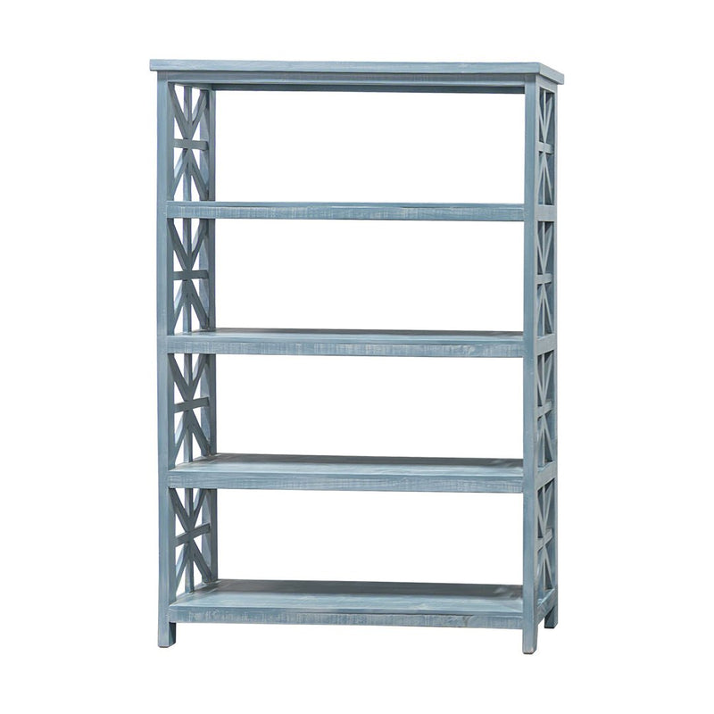 Powers Ocean Breeze Bookcase - WCC Furniture & Mattress Center Lafayette & Lake Charles