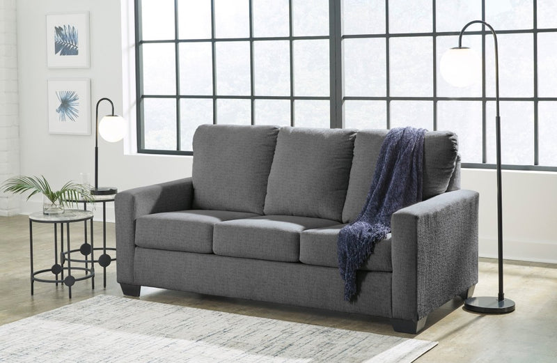 Rannis Pewter Full Sofa Sleeper - WCC Furniture & Mattress Center Lafayette & Lake Charles