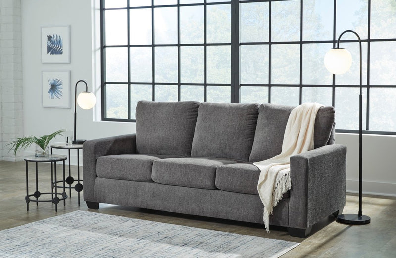 Rannis Pewter Queen Sofa Sleeper - WCC Furniture & Mattress Center Lafayette & Lake Charles