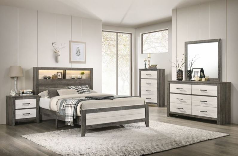 Rhett Bed, Dresser & Mirror - WCC Furniture & Mattress Center Lafayette & Lake Charles