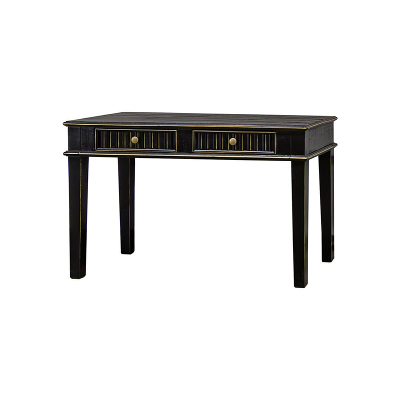Riley Golden Black Desk - WCC Furniture & Mattress Center Lafayette & Lake Charles