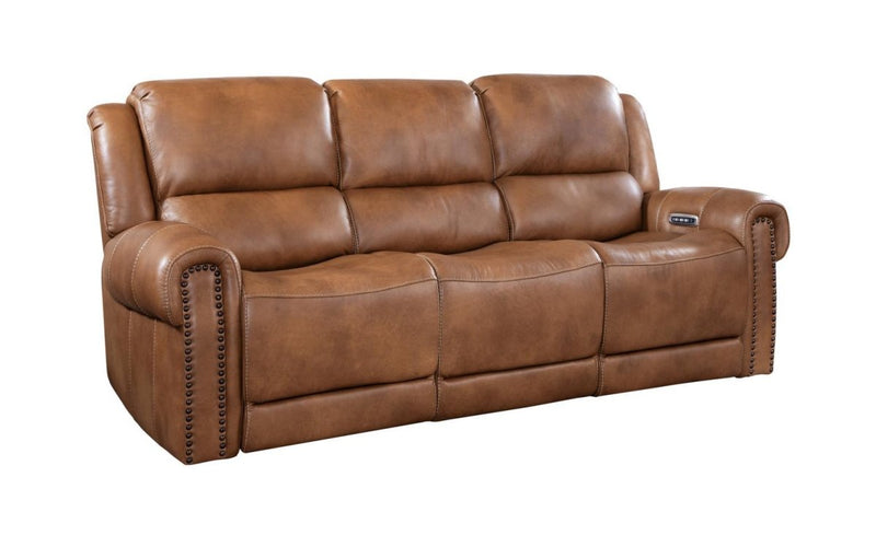 Seville Cognac Power Reclining Sofa - WCC Furniture & Mattress Center Lafayette & Lake Charles