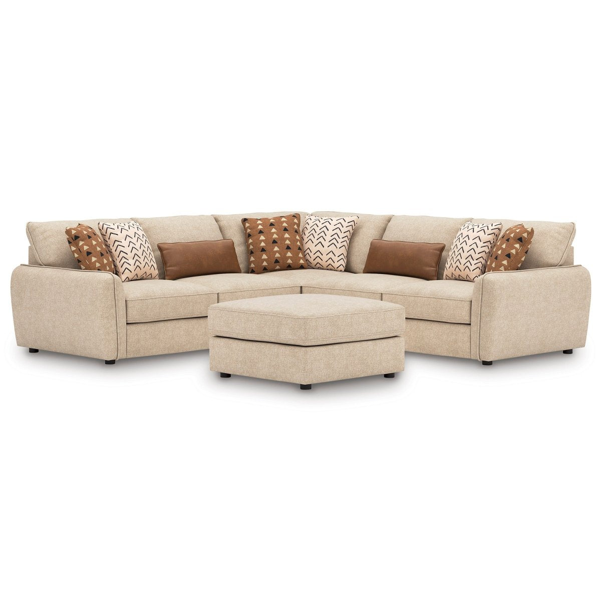 Seyler Sand Sectional - WCC Furniture & Mattress Center Lafayette & Lake Charles